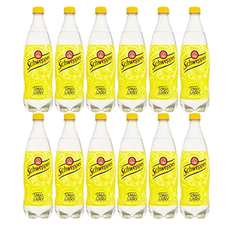 Schweppes Tonic Water Bottles-12x1L02